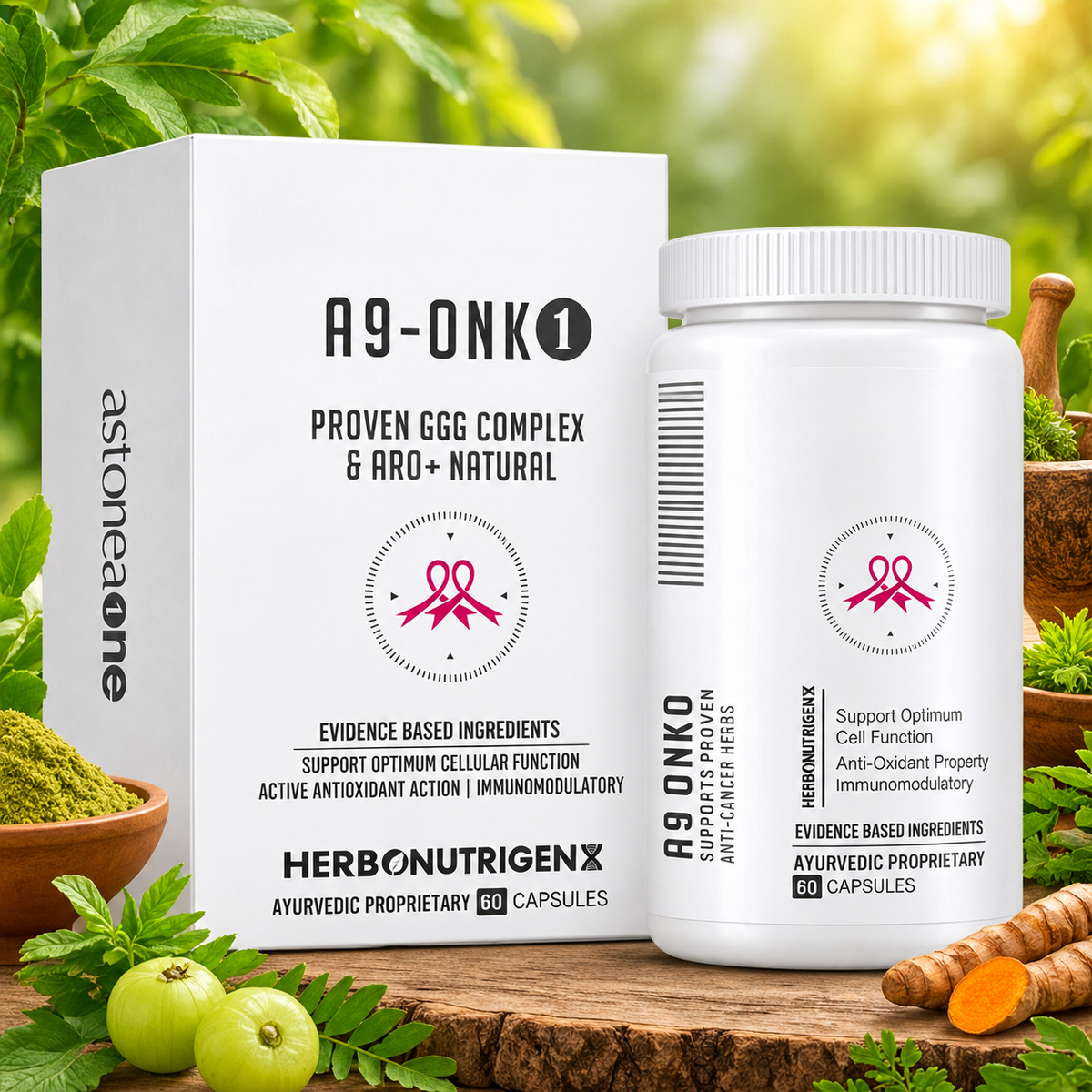 A9-ONK1 – Ayurvedic Antioxidant & Cellular Wellness Formula