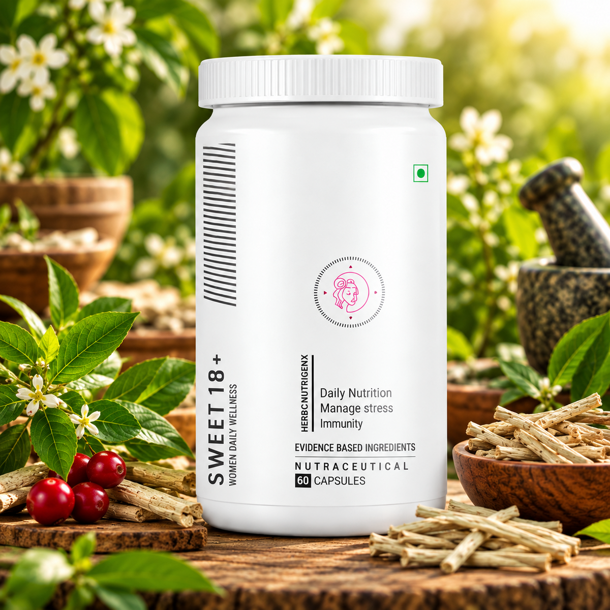 Sweet 18+ – Women’s Daily Wellness Supplement